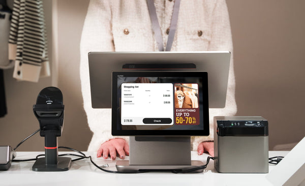 POS-systemen, barcodescanners en mobiele apparaten voor winkels