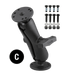 RAM Mounts Kits (size: C) RAM-102LU-2461